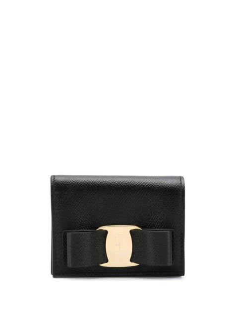 FERRAGAMO Vara Bow cardholder wallet