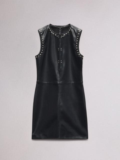 rag & bone Brigette Faux Leather Dress