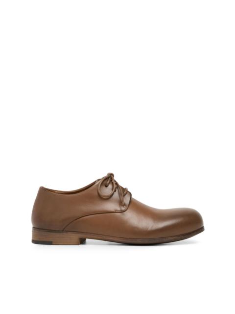 Zucca Media leather derby shoes