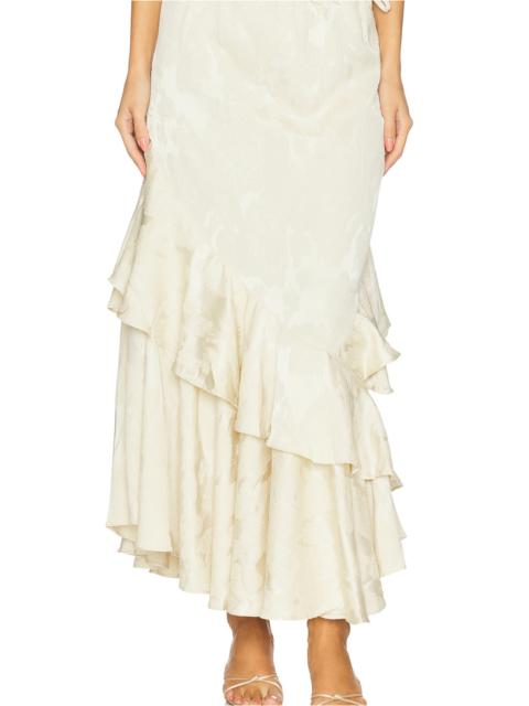 FREE PEOPLE Autumn Promenade Maxi Skirt
