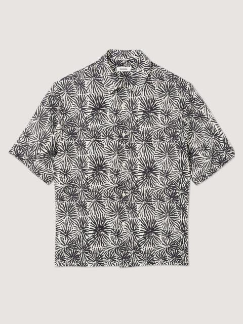Sandro Oversized printed shirt