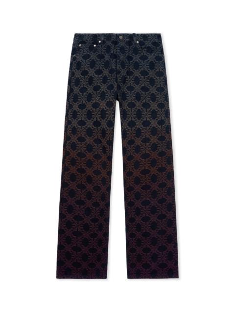 Off-White Arrow Monogram Degradé Jacquard Jeans