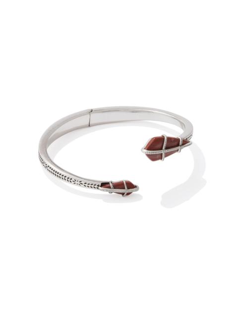 KENDRA SCOTT Trinity Vintage Silver Cuff Bracelet