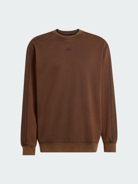 adidas Premium Essentials Retro Washed Crew Sweatshirt