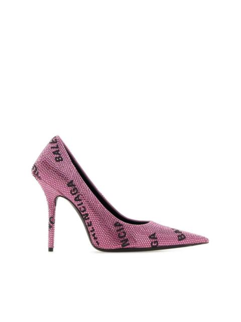 BALENCIAGA 110mm rhinestone-embellished pumps