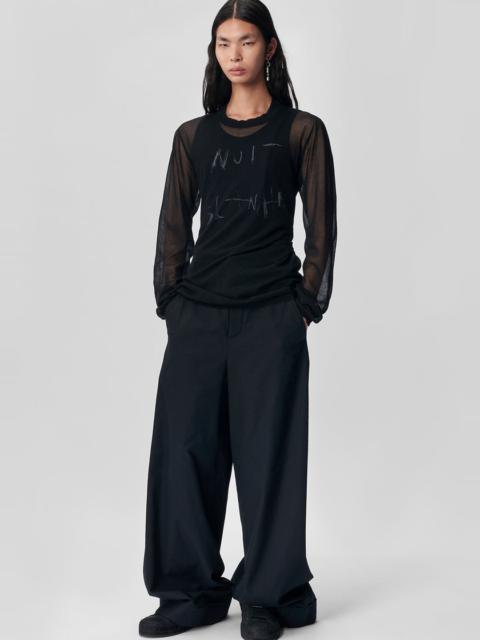 Ann Demeulemeester Diederik Long Sleeve T-Shirt