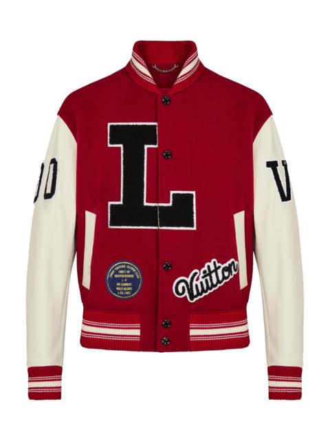 Louis Vuitton Baseball Jacket With Patches