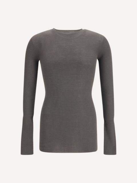 Rick Owens Slim ribbed long-sleeve Sweater