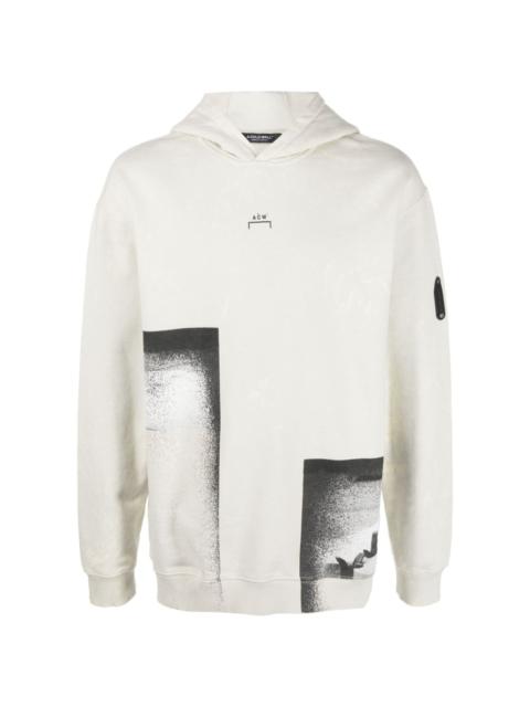 A-COLD-WALL* Bouchards graphic-print cotton hoodie