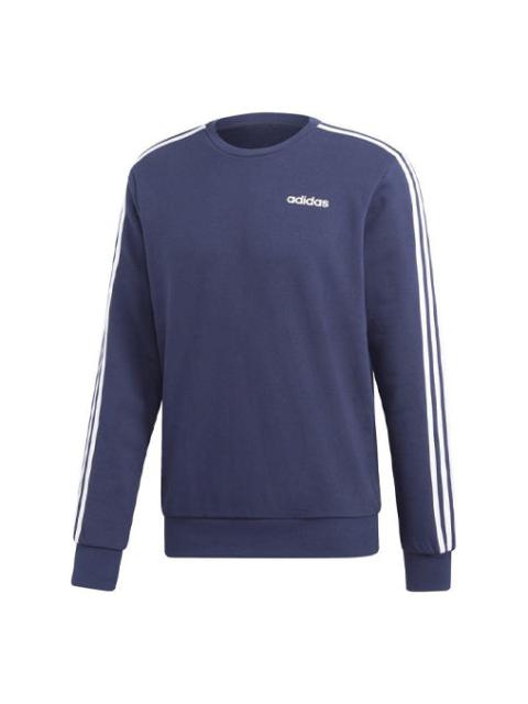 adidas 3-Stripes Sweatshirt 'Blue White' DU0484