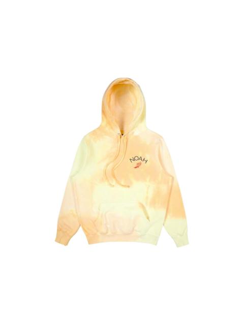 Noah Noah Sun Dyed Winged Foot Hoodie Yellow