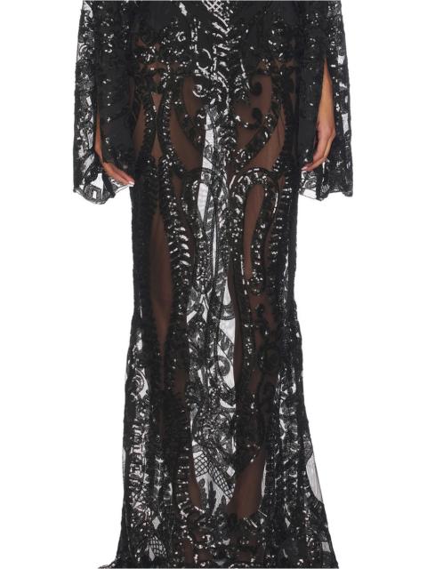 NORMA KAMALI Obie Long Skirt