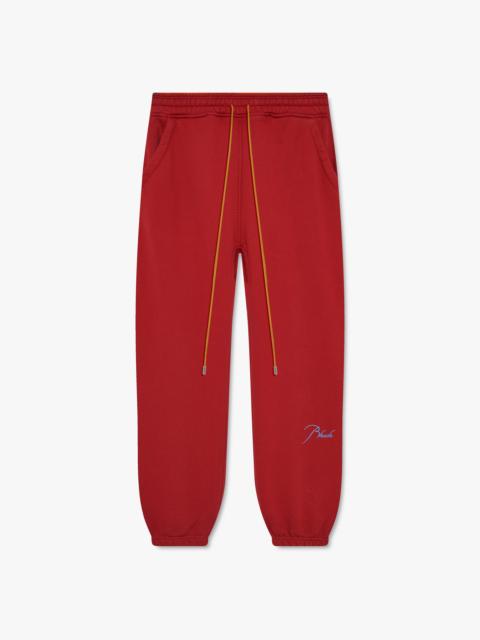 Rhude CLASSIQUE CUFFED SWEATPANT
