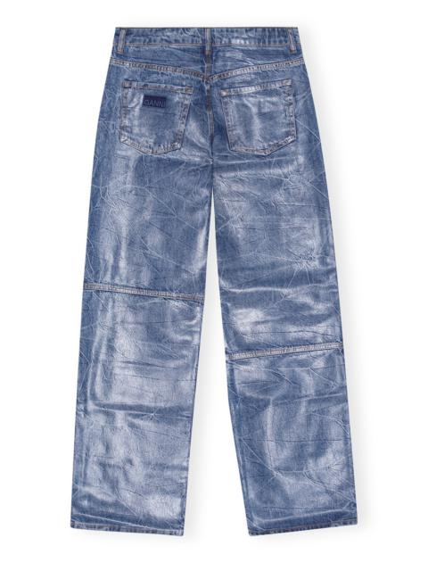 BLUE FOIL IZEY JEANS