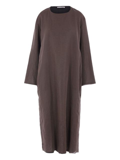The Row Catia long-sleeve cotton maxi dress