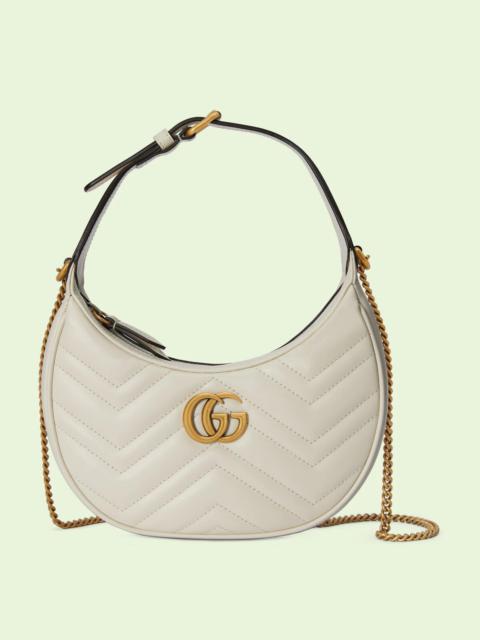 GG Marmont half-moon-shaped mini bag