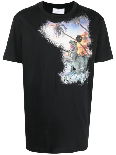 PHILIPP PLEIN Hawaii graphic T-shirt