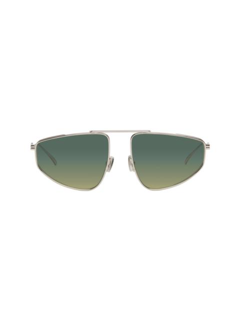 Bottega Veneta Silver Ribbon Sunglasses