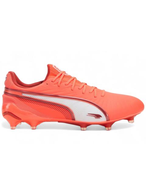 PUMA Puma King Ultimate FG/AG Glowing Red White Red Fire