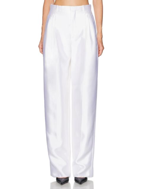 Bottega Veneta Satin Wide Leg Trouser
