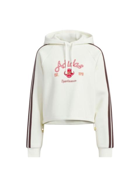 adidas (WMNS) adidas Hooded Top Asia Sizing 'CNY Off White' KH2695