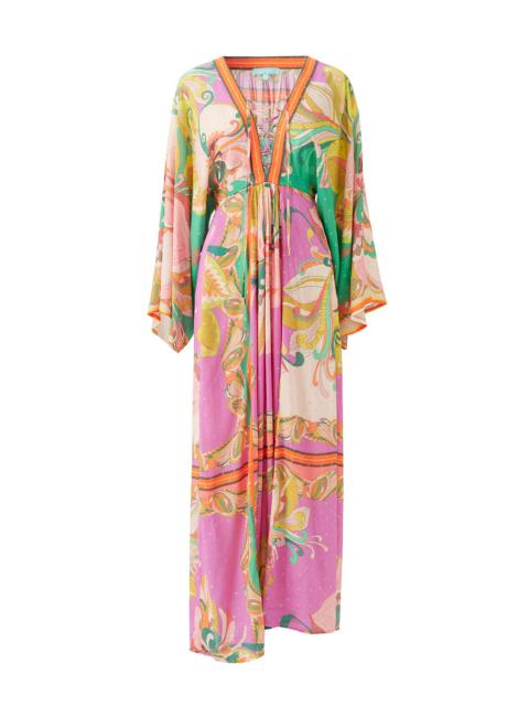 MELISSA ODABASH NATALIE CARNATION DRESS