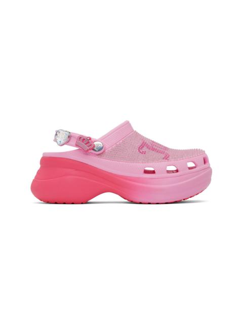 crocs Pink Juicy Couture Edition Bae Clogs
