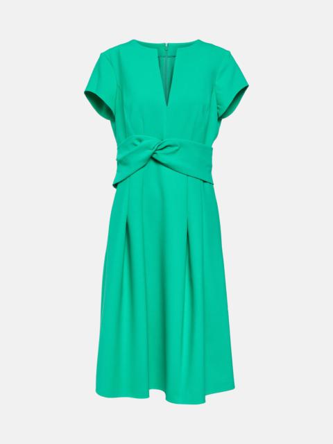 Oscar de la Renta Wool-blend midi dress