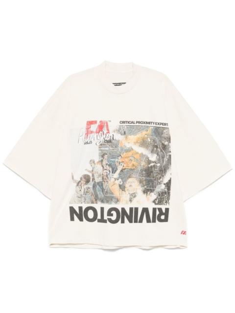 RIVINGTON roi Rebis CRITICAL PROXIMITY TEE / WHT
