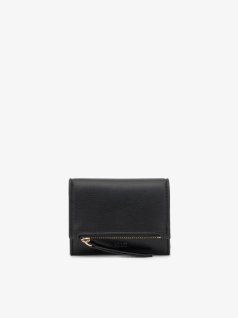 TOUS Black Wallet TOUS Audree Soft