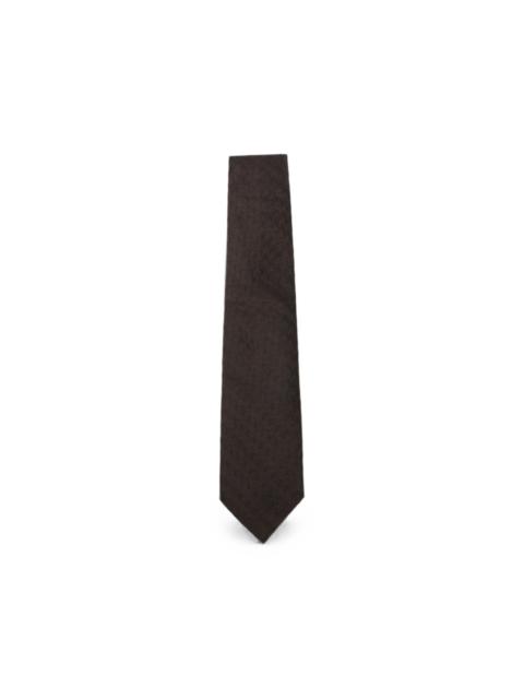 TOM FORD houndstooth-patterned tie