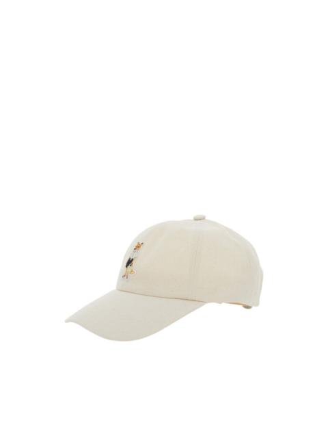 Maison Kitsuné Dressed Fox cotton baseball cap