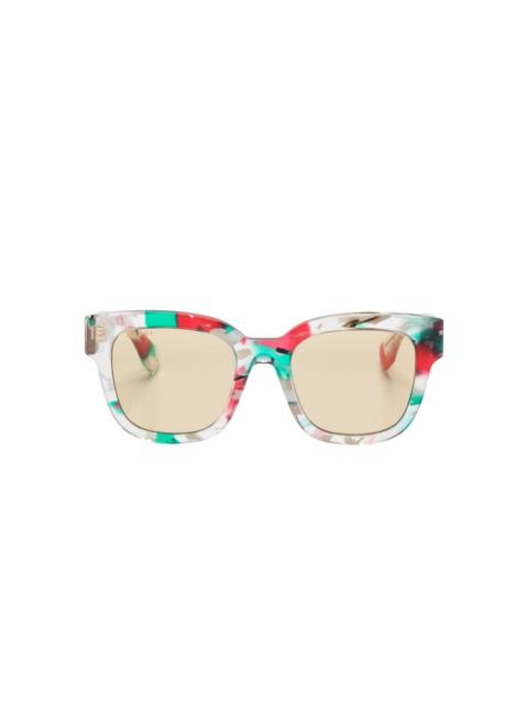 GUCCI wayfarer-frame sunglasses
