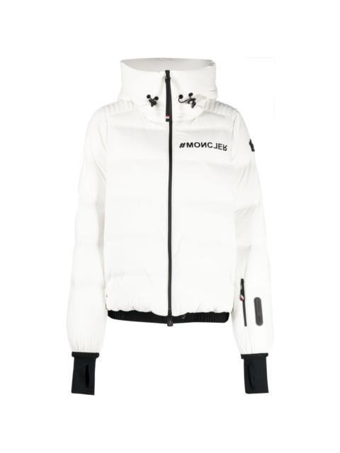 Moncler Grenoble Suisses logo-print puffer jacket