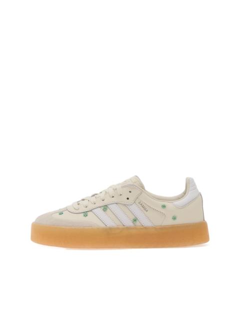 Sambae floral-embellished sneakers