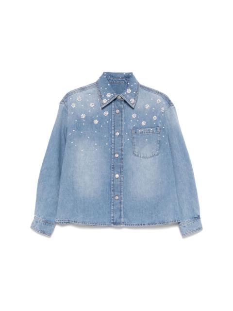 maje denim shirt