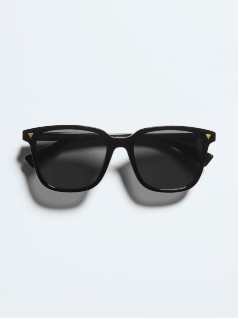 Bottega Veneta Soft Recycled Acetate Square Sunglasses