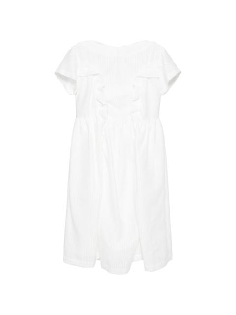 TAO Comme Des Garçons cutwork midi dress