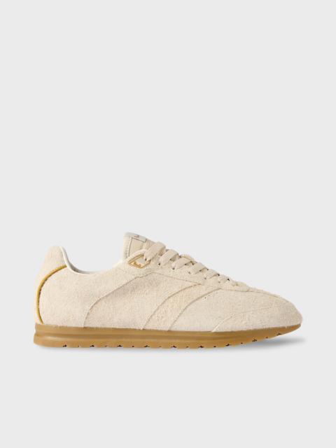Paul Smith Ecru Suede 'Minky' Trainers
