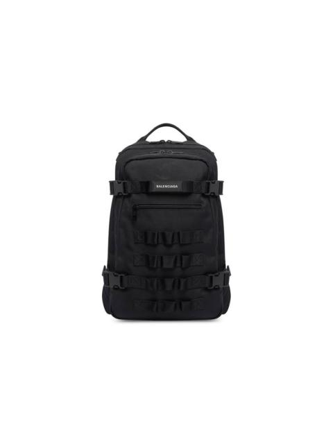BALENCIAGA Men's Army Space Small Backpack in Black