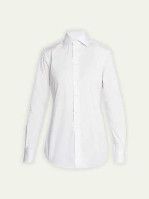 Ralph Lauren Charmain Stretch Poplin Shirt