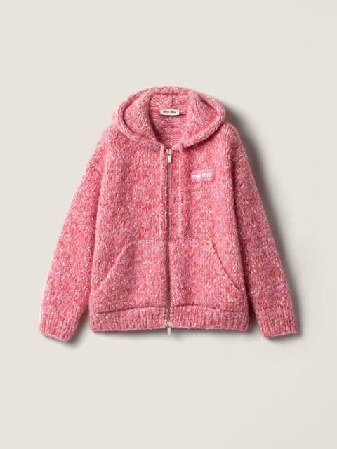 Miu Miu Zippered cardigan sweater