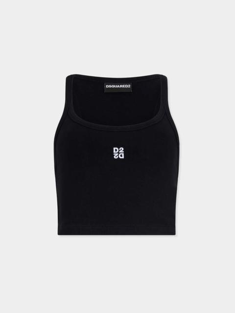 DSQUARED2 D2 UPSIDE DOWN SEXY TANK TOP