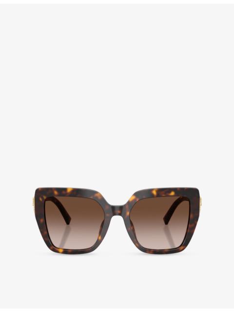 Dolce & Gabbana DG4538 Square-Frame Acetate Sunglasses