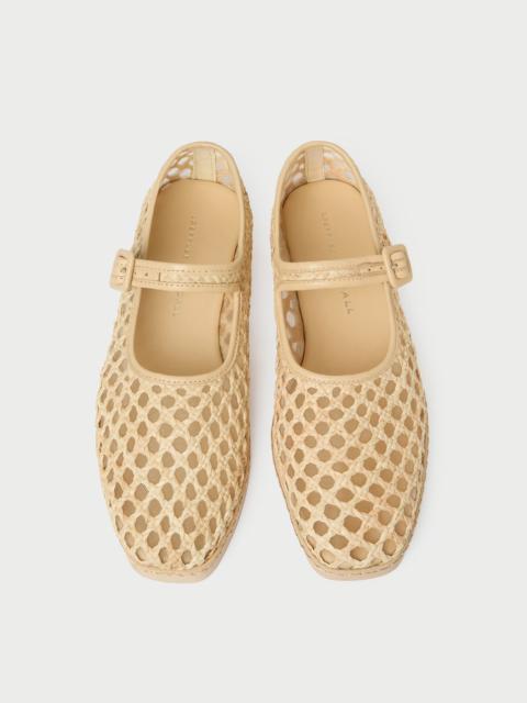LOEFFLER RANDALL Rita Natural Netted Mary Jane