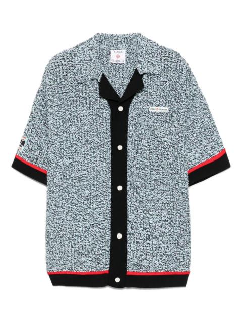 CASABLANCA mouliné shirt