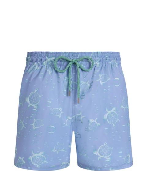 Vilebrequin turtle-print drawstring swim shorts