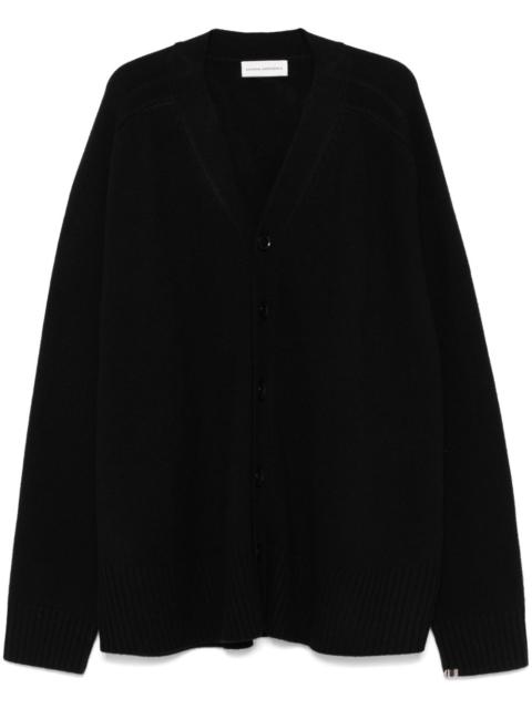 extreme cashmere Taurus cardigan