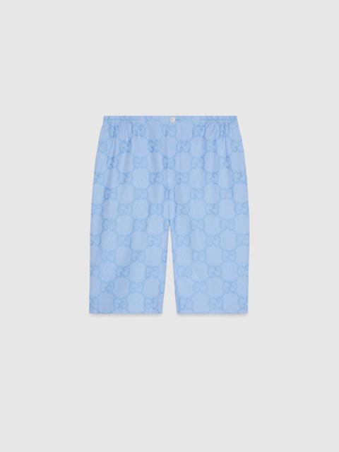 GUCCI Jumbo GG cotton jacquard shorts