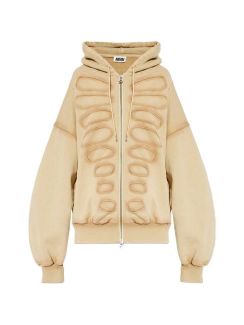 AVAVAV hooded zip sweater
